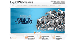 Desktop Screenshot of liquidwebmasters.com